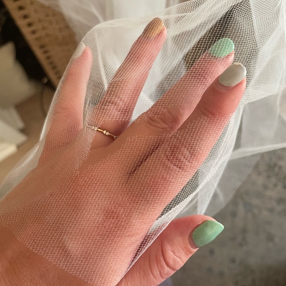 Sara Gabriel Malia Wedding Veil - 90” - Picture 8 of 8